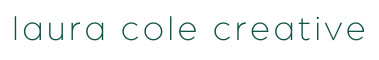 laura cole creative marketing firm logo